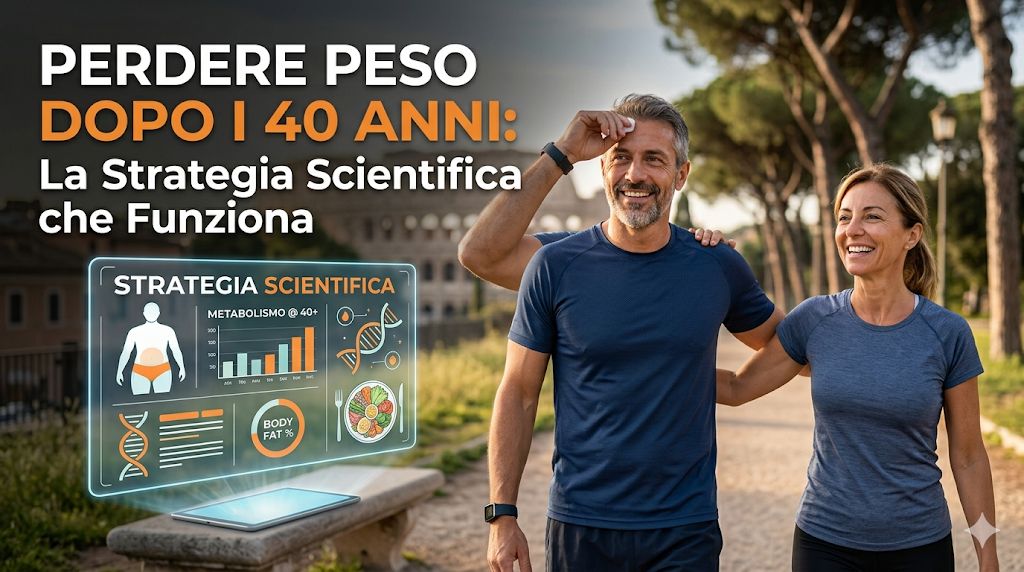 Strategie per perdere peso dopo i 40 anni